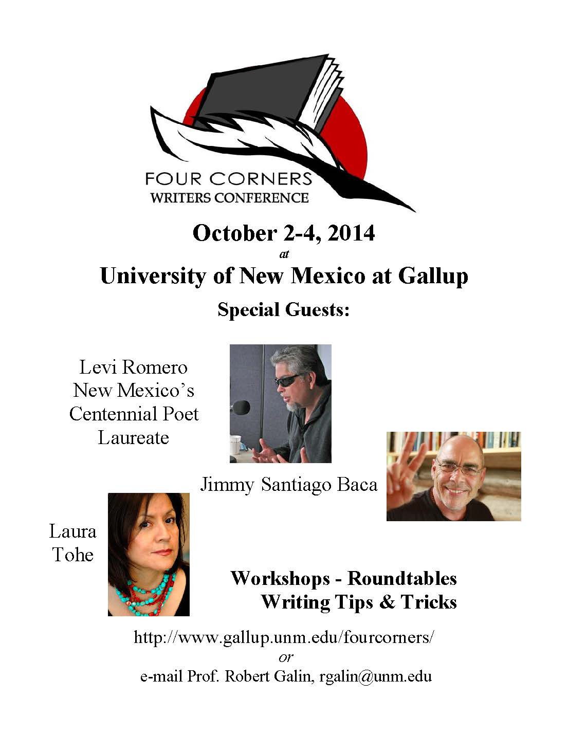 Four Corners Writers Conference Poster public
