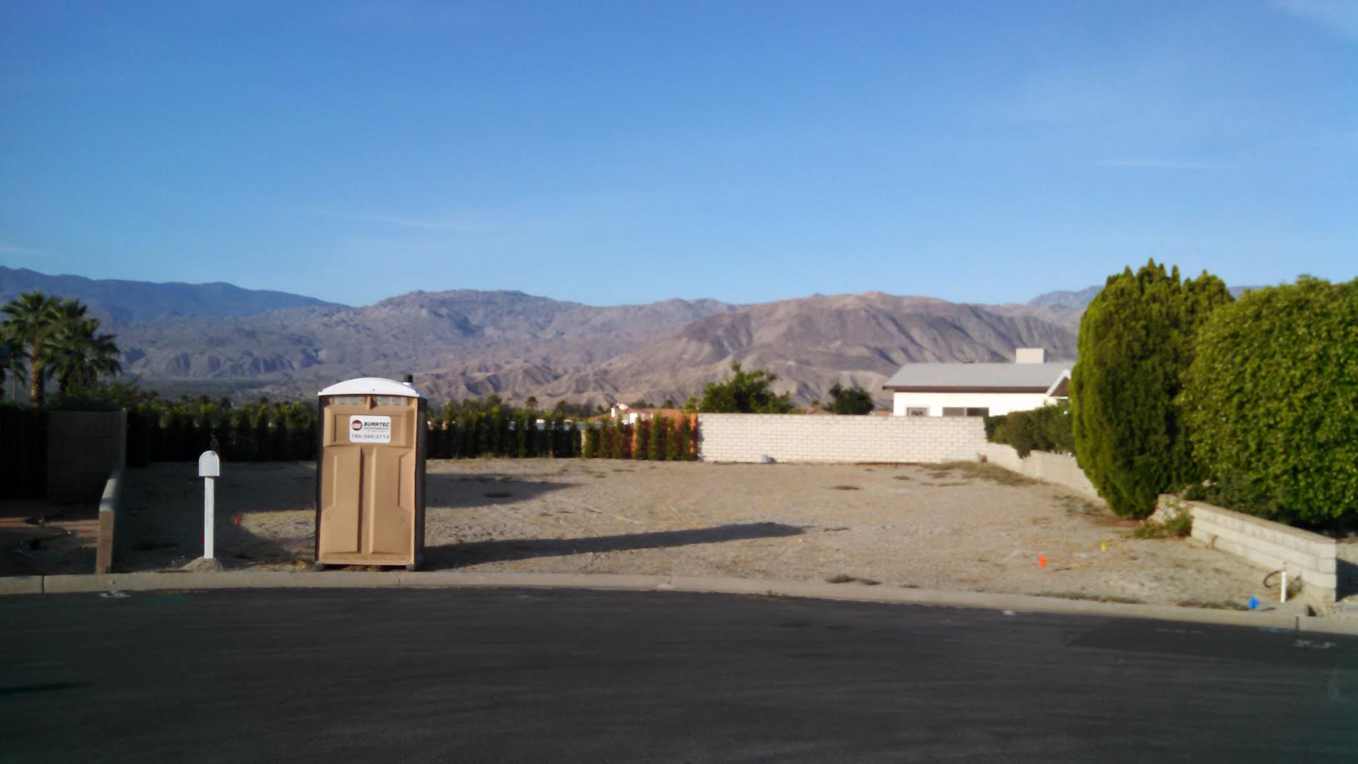 outdoor toilet