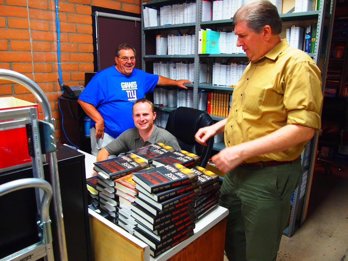 Michael Koryta signing