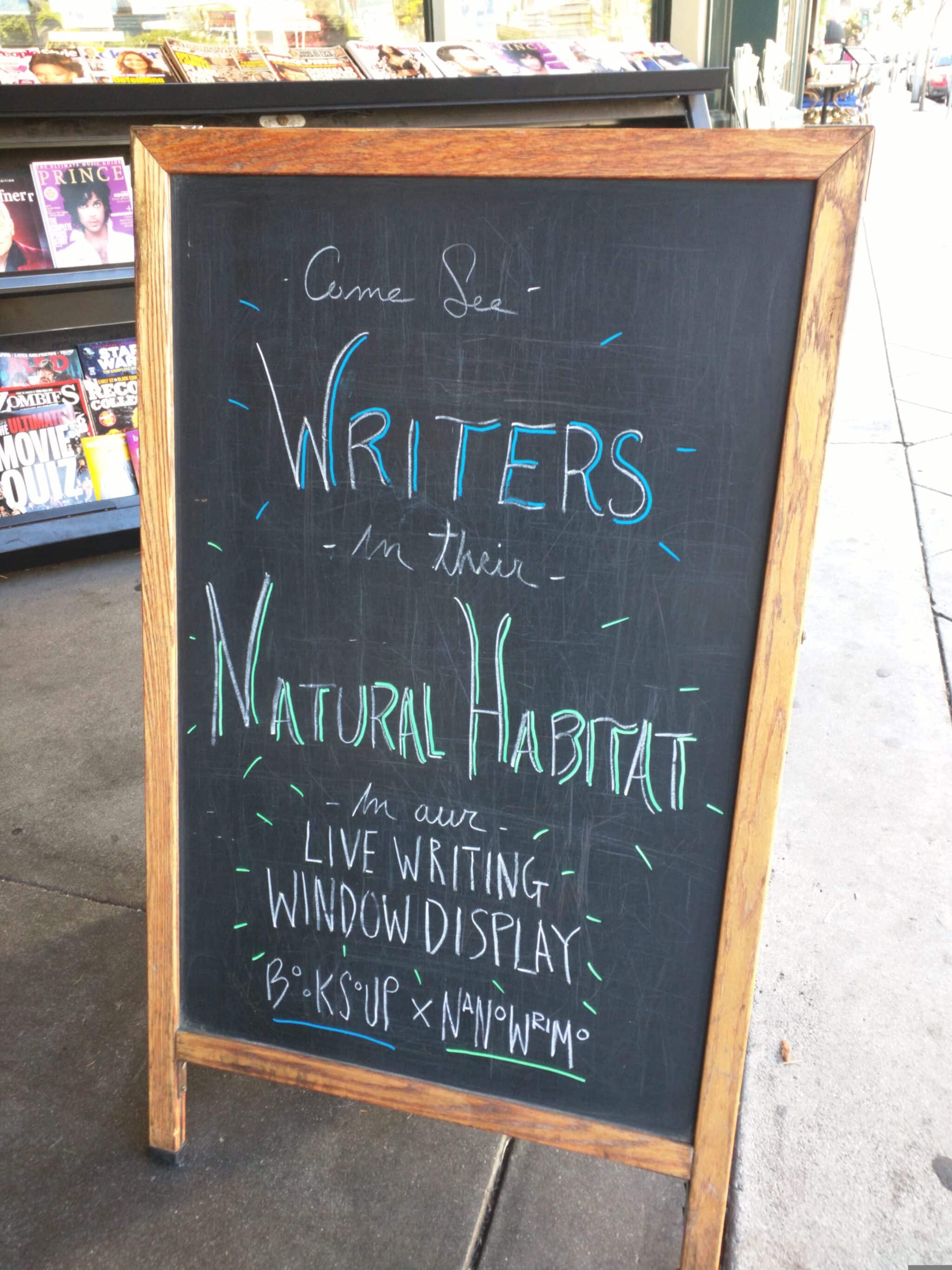 Book Soup sign