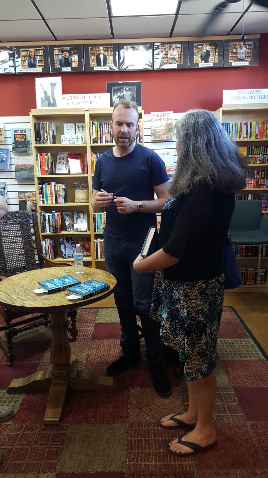 Matt Haig and Canadian fan