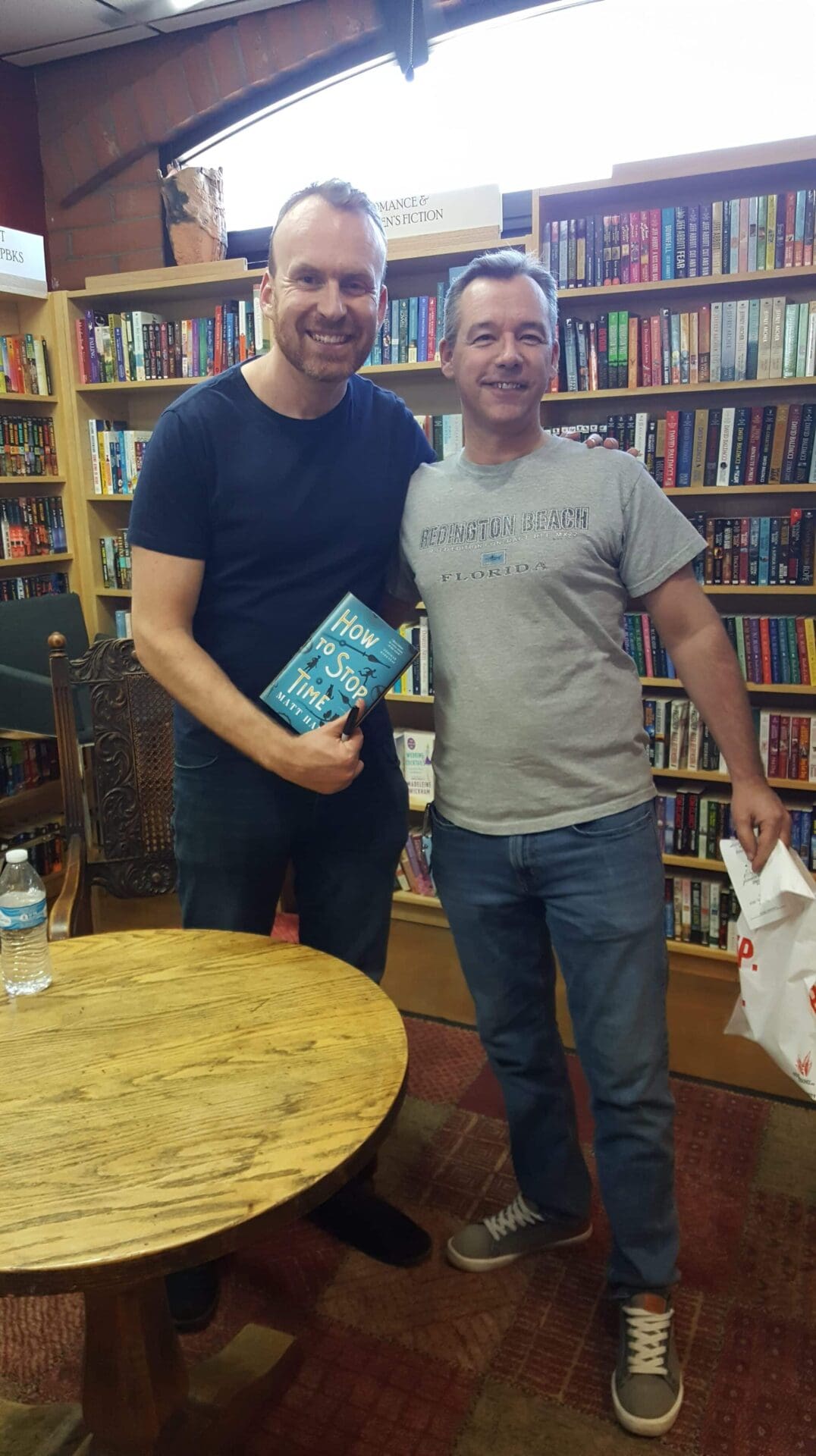 Matt Haig and customer