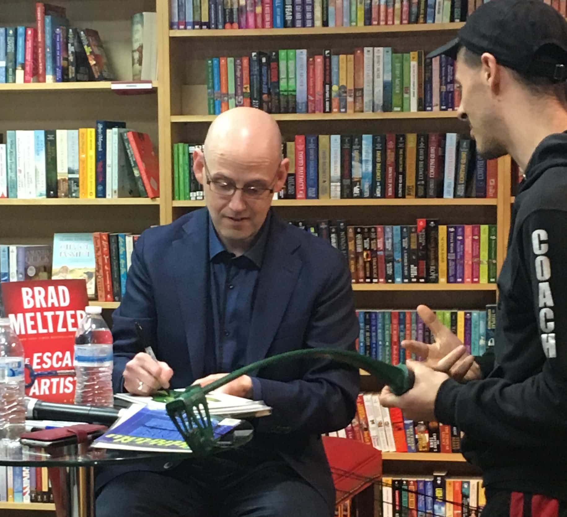 Brad Meltzer signing