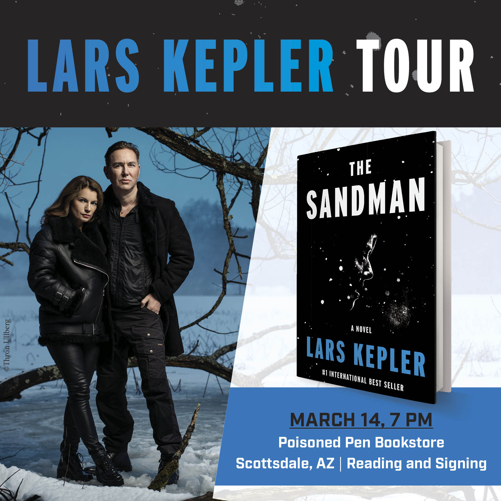 Lars Kepler & The Sandman | The Poisoned Pen Bookstore