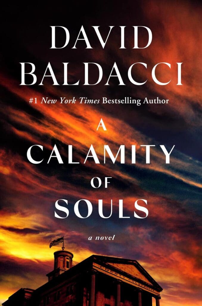 April Crime Collector's Club: A Calamity of Souls, by David Baldacci. 